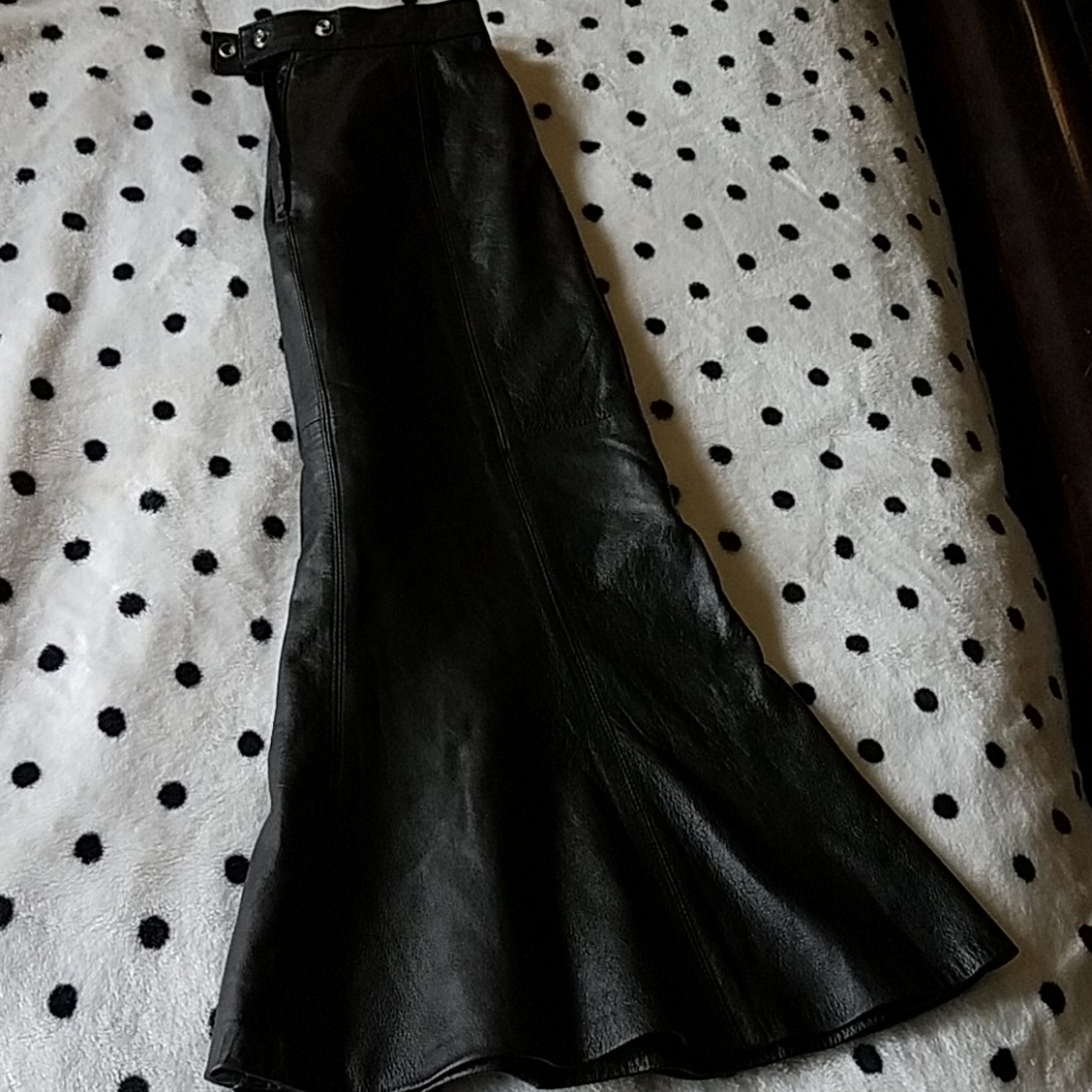 Leather shirt